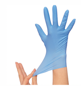DG IF35 Exam Powder Free Blue Nitrile Glove 10 boxes